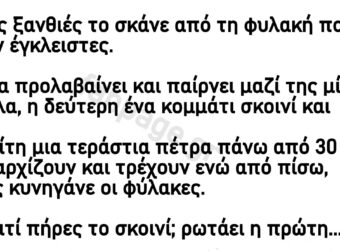 Μια ήμερα Τρεις ξανθιές το σκάνε από τη φυλακή