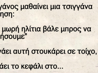 Ανέκδοτο: Τσιγγάνος μαθαίνει μια τσιγγάνα οδήγηση